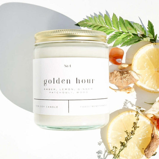 Golden Hour 9 oz Glass Candle