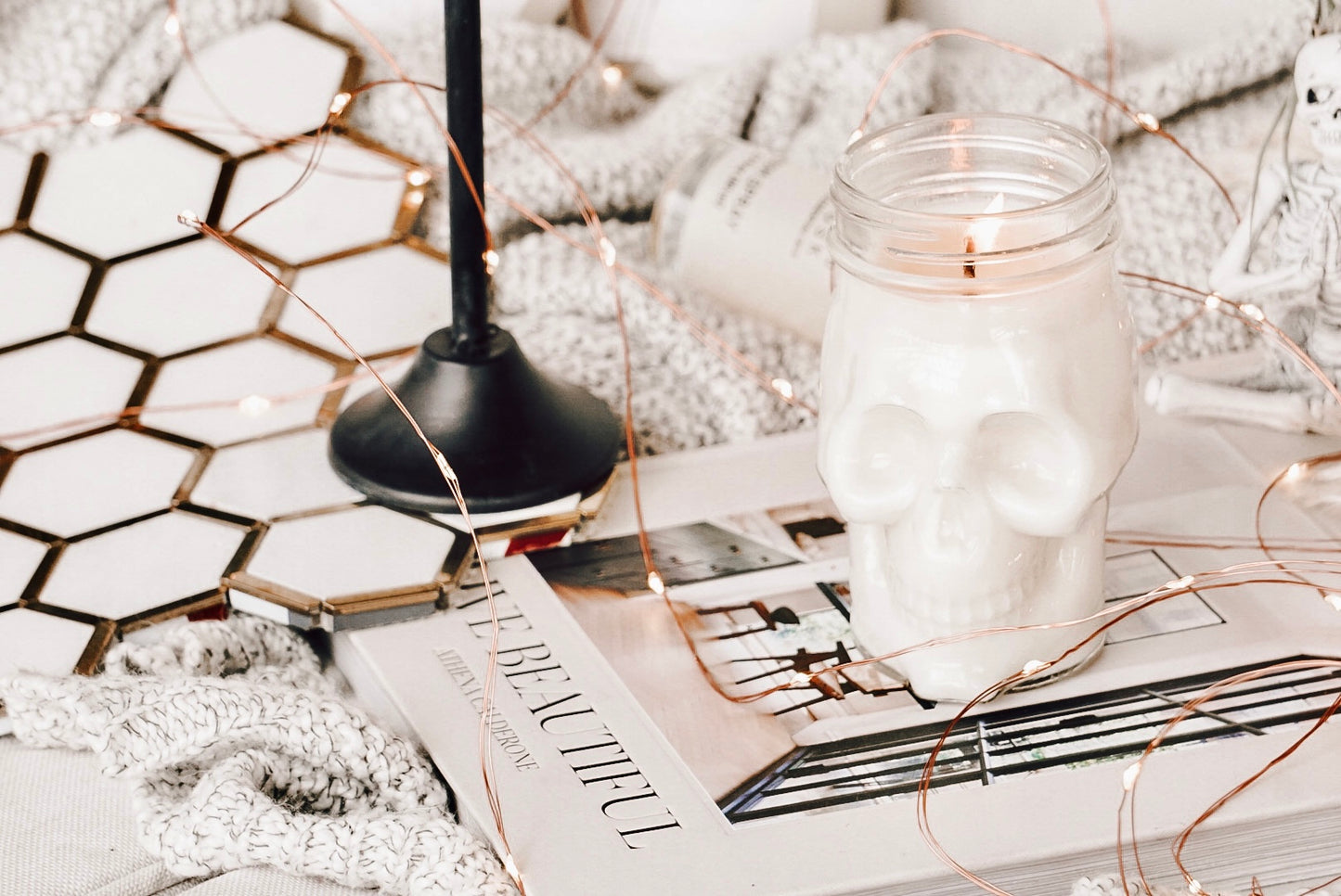 Skull Jar Candle - Limited Stock