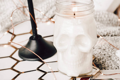 Skull Jar Candle - Limited Stock