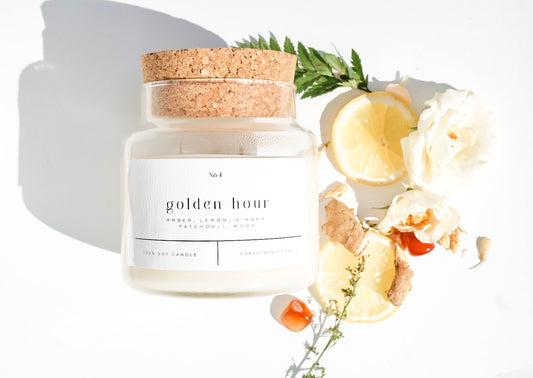 Golden Hour 22 oz Glass Candle
